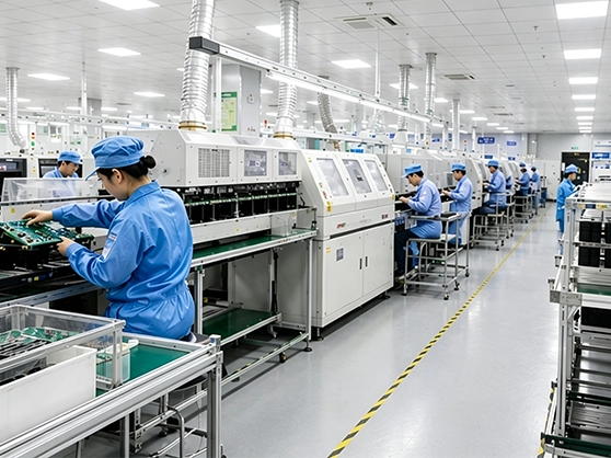 小ロットPCB組立生産現場