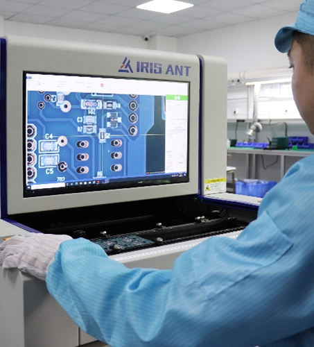 低容量PCBAのAOI検査