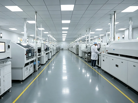 PCB assembly production site for high volume orders