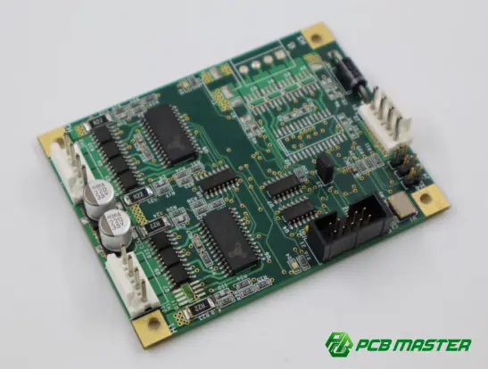 Printed circuit board (PCB) with electronic components for inductor-based circuits and power electronics applications