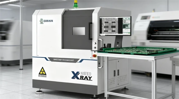 X-ray inspection of BGA hidden solder joints